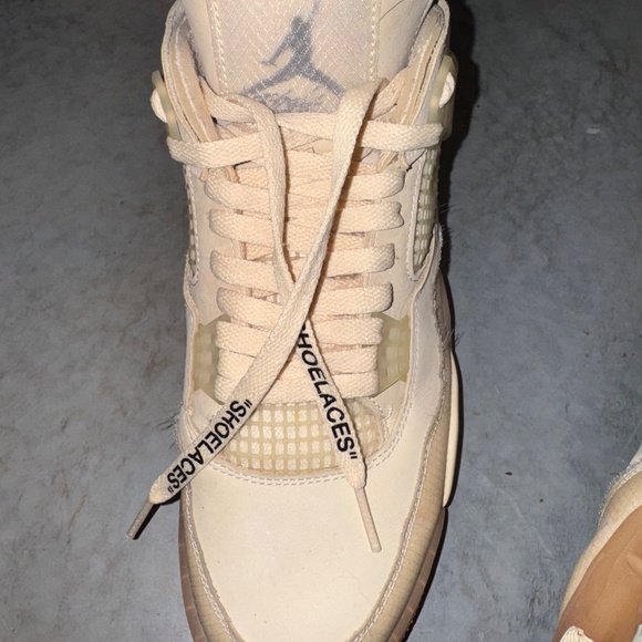 Size 12 W, 10.5 M - Jordan 4 x Off-White Mid Sail main image 10